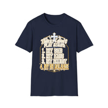 Load image into Gallery viewer, Faith Balance T-Shirt — “My God My Kids, My Money, My Balance” Christian Graphic Tee