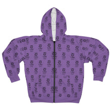 Load image into Gallery viewer, Unisex Zip Hoodie (AOP)